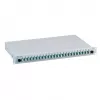 EFB Electronics Caixa de fusão extensível LC 12 pigtails Offset 6 acopladores OM3