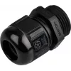EFB Elektronik bucim PG13.5 preto, plástico sem contraporca