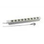 EFB Elektronik Koop PROFIversal Régua de tomadas (montável em rack) - AC 250 V - Entrada: CEE 7/7 - Saída: 9 x CEE 7/3