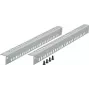 EFB-Elektronik Calhas de perfil 19 polegadas 9U para 6917xxFGR.x/FTS.x, conjunto de 2 unidades