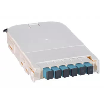EFB Elektronik Módulo FTTH para FTTH-BGT, 6 portas SC com acopladores cerâmicos OM3