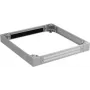 EFB Elektronik PRO Rodapé para armário 800x1000 mm, altura 100 mm, RAL 9005 preto profundo