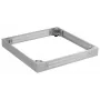 EFB Elektronik PRO Série Rodapé 800x800 mm, altura 100 mm, perfurado, cinzento-claro (RAL 7035)