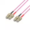 EFB Electronics O0318FT.30 - 30 m - I-V(ZN) HH - OM4 - SC - SC Duplex Cabo de patch de fibra ótica