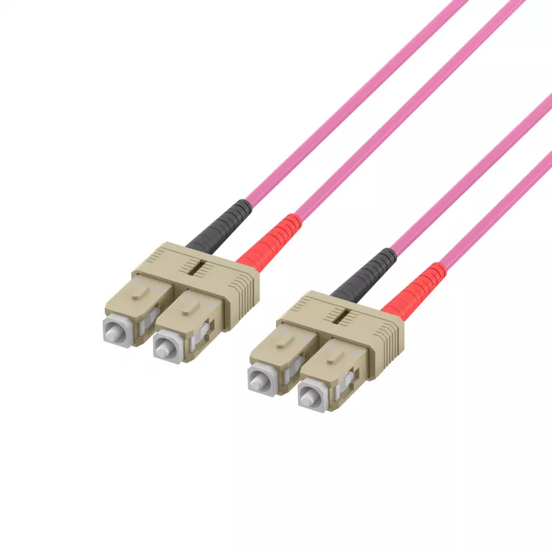 EFB Electronics O0318FT.30 - 30 m - I-V(ZN) HH - OM4 - SC - SC Duplex Cabo de patch de fibra ótica