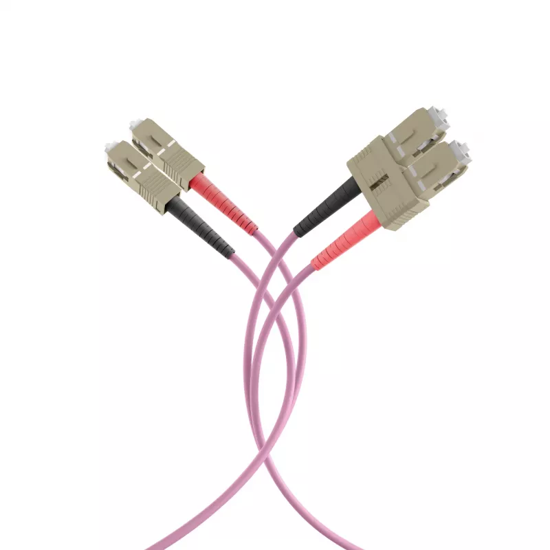 EFB Electronics O0318FT.30 - 30 m - I-V(ZN) HH - OM4 - SC - SC Duplex Cabo de patch de fibra ótica