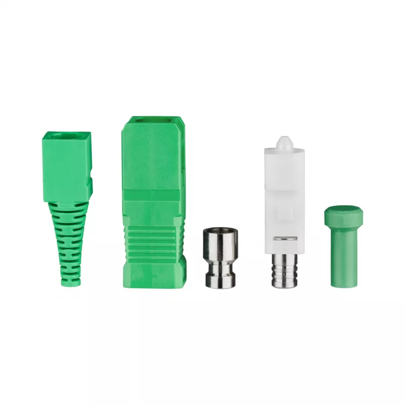 EFB Electronics Ficha SC/APC simplex 2,0 mm para polimento angular 8° 2,0 mm