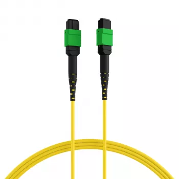 EFB Elektronik MTPF12MTPFOS2-7.5-A Cabo de rede de fibra ótica 7,5 m OS2 MTP fêmea para MTP fêmea