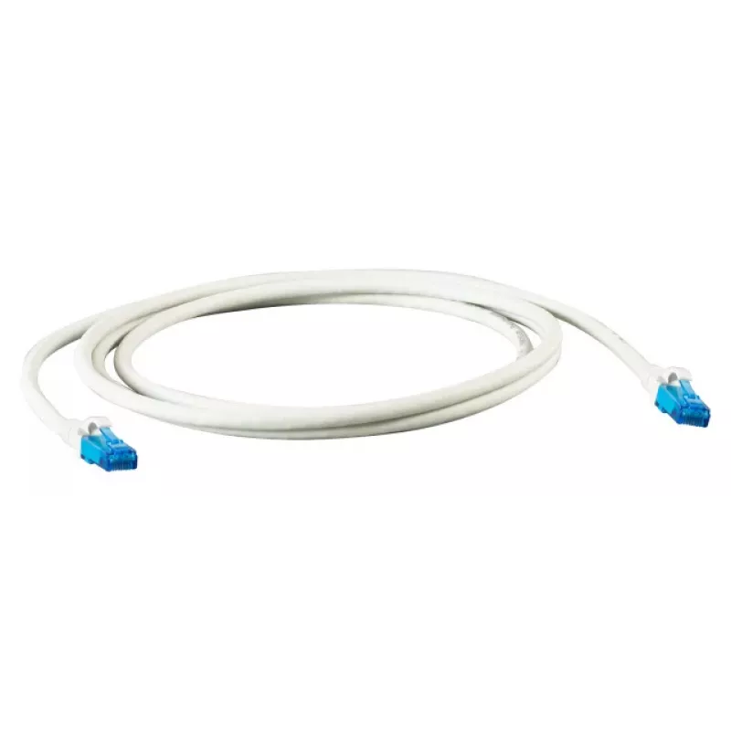 EFB Elektronik IPK-6A-U-HFR-WS-1000 Cabo de rede Cat6a U/UTP 10 m branco