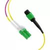 EFB Elektronik MTPF12LCAPC-3 3 m OS2 MTP 12x LC Cabo breakout de fibra ótica