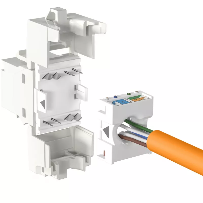 EFB Elektronik Keystone RJ45 UTP Cat.6A 500MHz Component Certified - Rede - Vídeo/Analógico