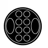 EFB Elektronik Manga Dome flat 380 mm de altura 290 x 150 mm