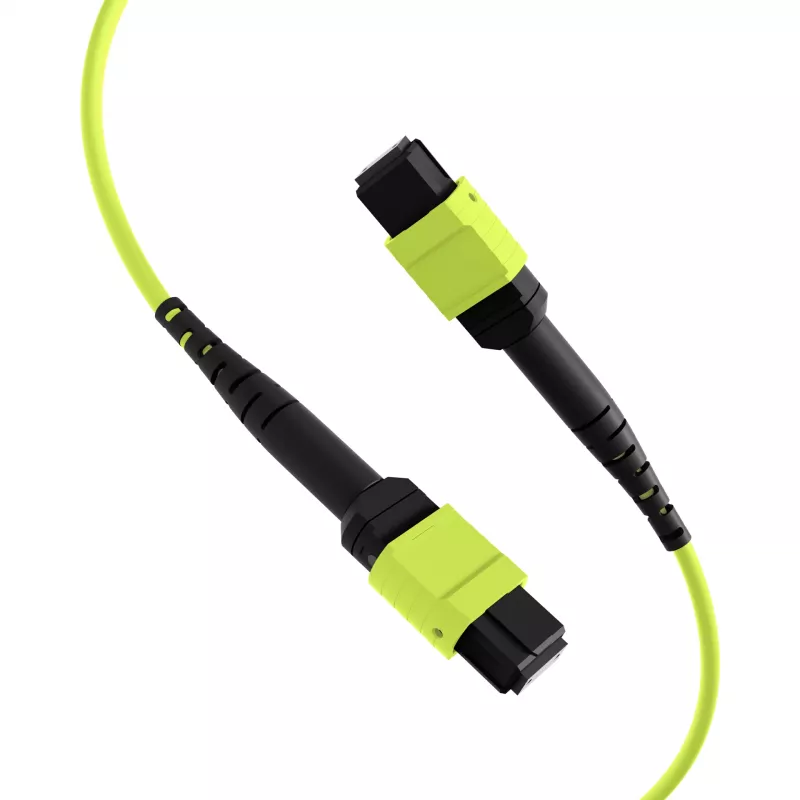 EFB Elektronik MTPF12MTPFOM5-7.5 cabo patch de fibra ótica, 12 fibras, OM5, MTP para MTP, 7,5 m