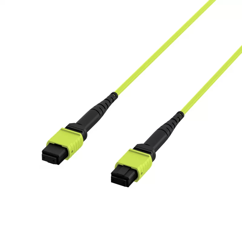 EFB Elektronik MTPF12MTPFOM5-7.5 cabo patch de fibra ótica, 12 fibras, OM5, MTP para MTP, 7,5 m