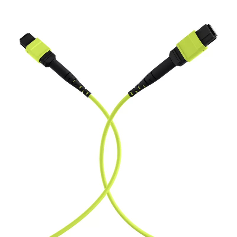 EFB Elektronik MTPF12MTPFOM5-7.5 cabo patch de fibra ótica, 12 fibras, OM5, MTP para MTP, 7,5 m
