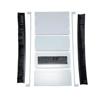 EFB Elektronik Conjunto de placas de base para armário ESV 800x1000 mm ajustável RAL7035