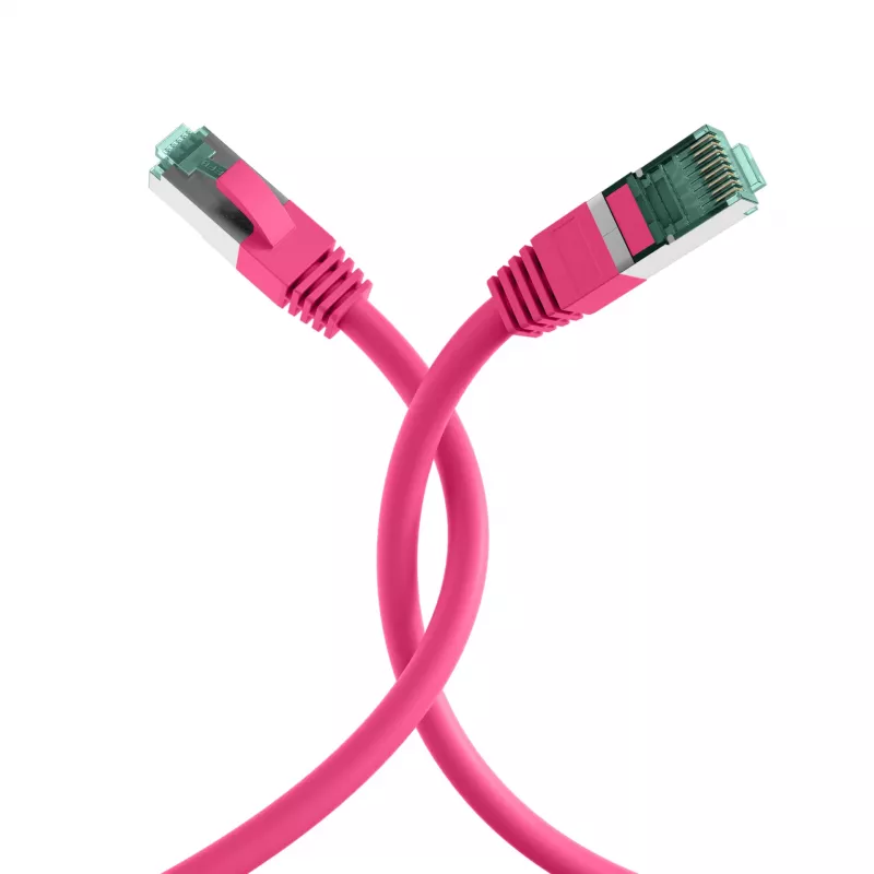 EFB Elektronik EFB MK600140MA - Cabo de patch Cat.6a, S/FTP, 40 m, Magenta