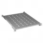 EFB Elektronik prateleira fixa 19 inch 1U, profundidade de instalação 750-850 mm, capacidade de carga 120 kg, profundidade do armário 1000 mm, RAL 7035 cinzento claro