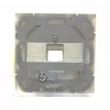 EFB Elektronik conjunto de moldura 1 porta para módulos keystone, DIN 49075, branco puro (RAL 9010)