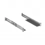 EFB Electronics corrediças telescópicas para 1000 mm de profundidade, 100 kg, conjunto de 2 esquerda/direita, galvanizadas (691652T.10)