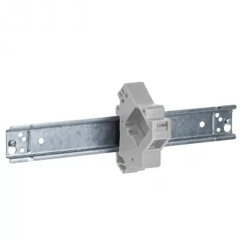 EFB Elektronik suporte de módulo Keystone 1 porta, para calha DIN em caixas de distribuição, plástico, branco (RAL 9010)