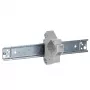 EFB Elektronik suporte de módulo Keystone 1 porta, para calha DIN em caixas de distribuição, plástico, branco (RAL 9010)
