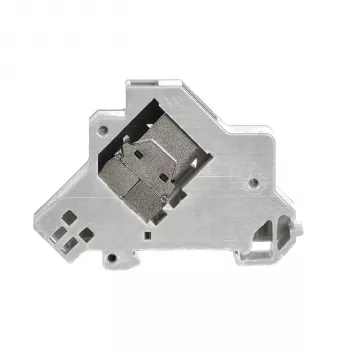 EFB Elektronik suporte de módulo Keystone 1 porta, para calha DIN em caixas de distribuição, plástico, branco (RAL 9010)