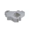 EFB Elektronik suporte de módulo Keystone 1 porta, para calha DIN em caixas de distribuição, plástico, branco (RAL 9010)