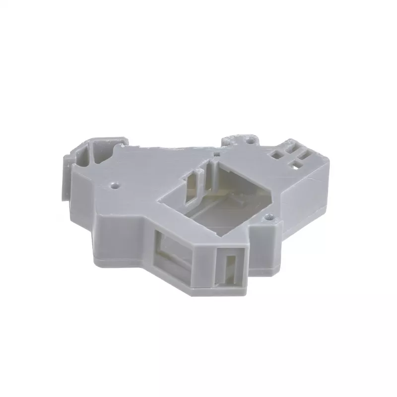 EFB Elektronik suporte de módulo Keystone 1 porta, para calha DIN em caixas de distribuição, plástico, branco (RAL 9010)