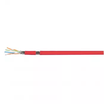 EFB Elektronik cabo de patch Cat.7 PiMF UC900MHz SS26 4P FRNC-B vermelho 100 m - rede - cabo CAT 7/ficha RJ45