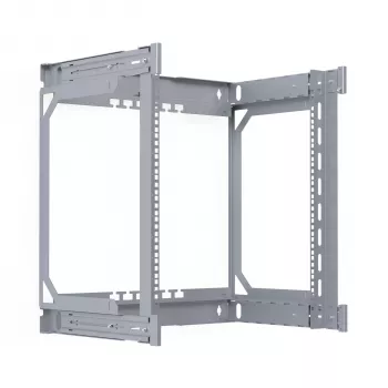 EFB moldura traseira para caixa de parede X-Rack 400-600mm 12U 600x600mm galvanizada (WGX-BF12)
