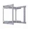 EFB moldura traseira para caixa de parede X-Rack 400-600mm 12U 600x600mm galvanizada (WGX-BF12)
