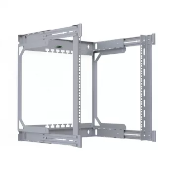 EFB moldura traseira para caixa de parede X-Rack 400-600mm 12U 600x600mm galvanizada (WGX-BF12)