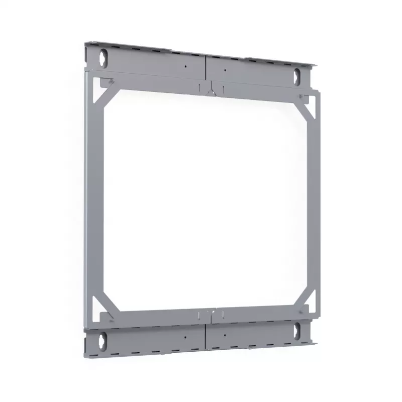 EFB moldura traseira para caixa de parede X-Rack 400-600mm 12U 600x600mm galvanizada (WGX-BF12)