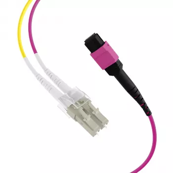EFB ELEKTRONIK cabo trunk MPO-PLUS(F)-LC OM4 8 fibras tipo B LSZH violeta erika 3m