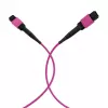EFB ELEKTRONIK cabo patch MPO-PLUS(F)-MPO-PLUS(F) OM4 12 fibras tipo B LSZH violeta heather 1m