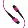 EFB ELEKTRONIK cabo patch MPO-PLUS(F)-MPO-PLUS(F) OM4 12 fibras tipo B LSZH violeta heather 2m