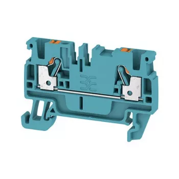 Borne de passagem Weidmüller A2C 2.5 BL Klippon Connect série A azul