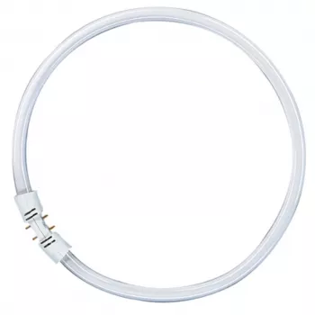 Lâmpada fluorescente circular OSRAM LUMILUX T5 FC 40W 830 2GX13 branco quente 3000K