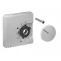 Conjunto de cobertura ALRE JZ-001.101 55 x 55 mm branco puro semelhante a RAL 9010
