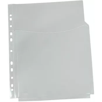 Eichner 10 capas de documentos A4 transparentes lisas