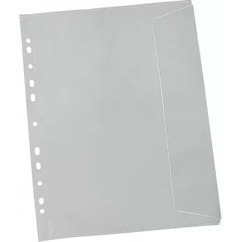 Eichner 10 capas de organização de documentos transparentes lisas A4