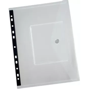 Eichner pasta de documentos transparente A4 pack de 5