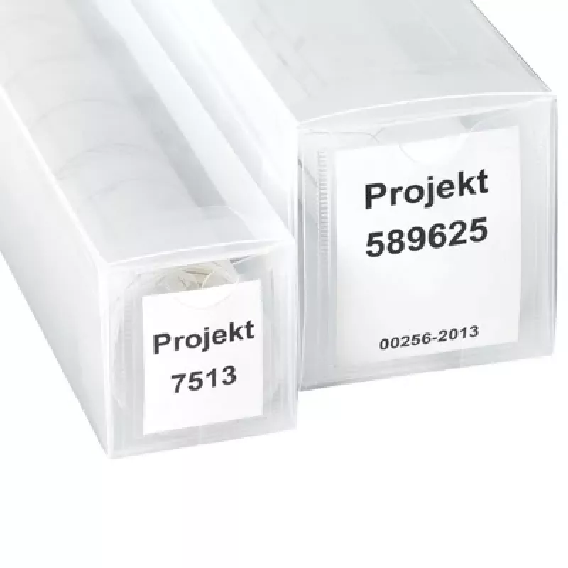 Eichner tubo porta-plantas 4,5 cm transparente – tubo para arrumação de documentos