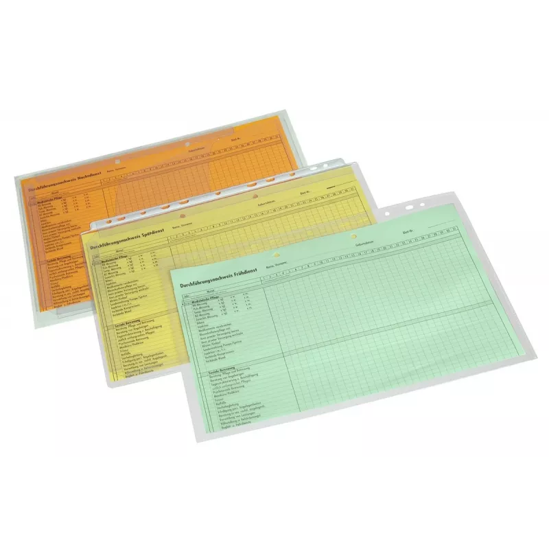 Eichner 10 capas de documentos transparentes A4