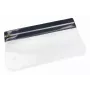 Eichner Bolsa com fecho deslizante transparente/preto 10 unid.