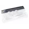 Eichner Bolsa com fecho deslizante transparente/preto 10 unid.