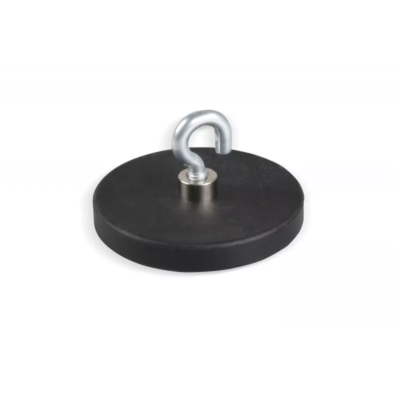 Eichner Ganchos magnéticos preto, metal Ø 4,3 x 6,0 cm, 5 unid.