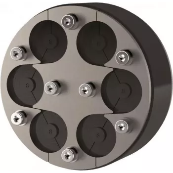 Hauff-Technik HRD 125-SG-6/6-31 Sistema de entrada de cabos para 6 cabos