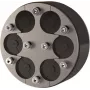 Hauff-Technik HRD 125-SG-6/6-31 Sistema de entrada de cabos para 6 cabos